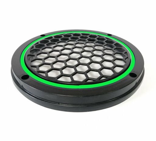 Ledli Hoparlör Kapağı 16 Cm Yeşil